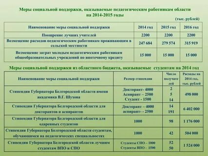 Меры социальной не перечислили