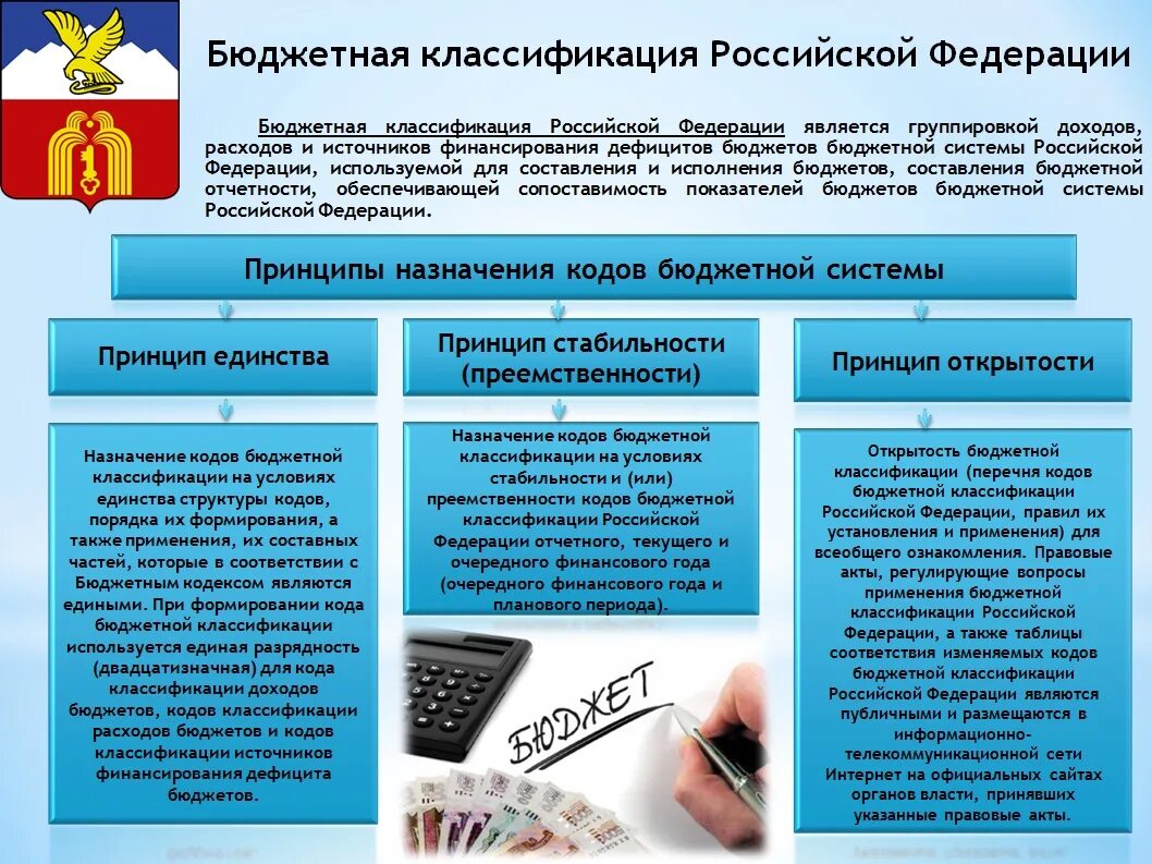 Использование бюджетной классификации. Уровни бюджетной классификации.