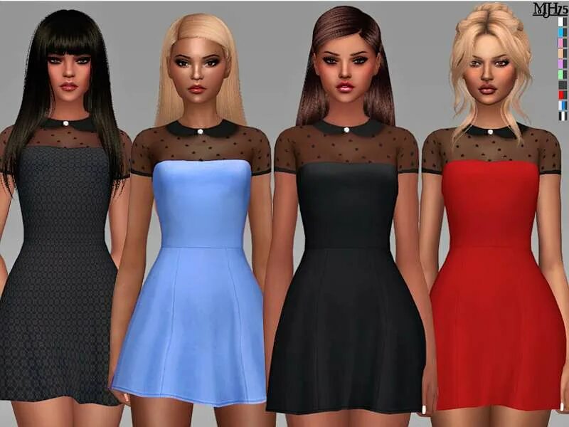 Симс мод на образование. Sims 4 dress. sims 4 платья. tsr sims 4. симс 4 terry dress.
