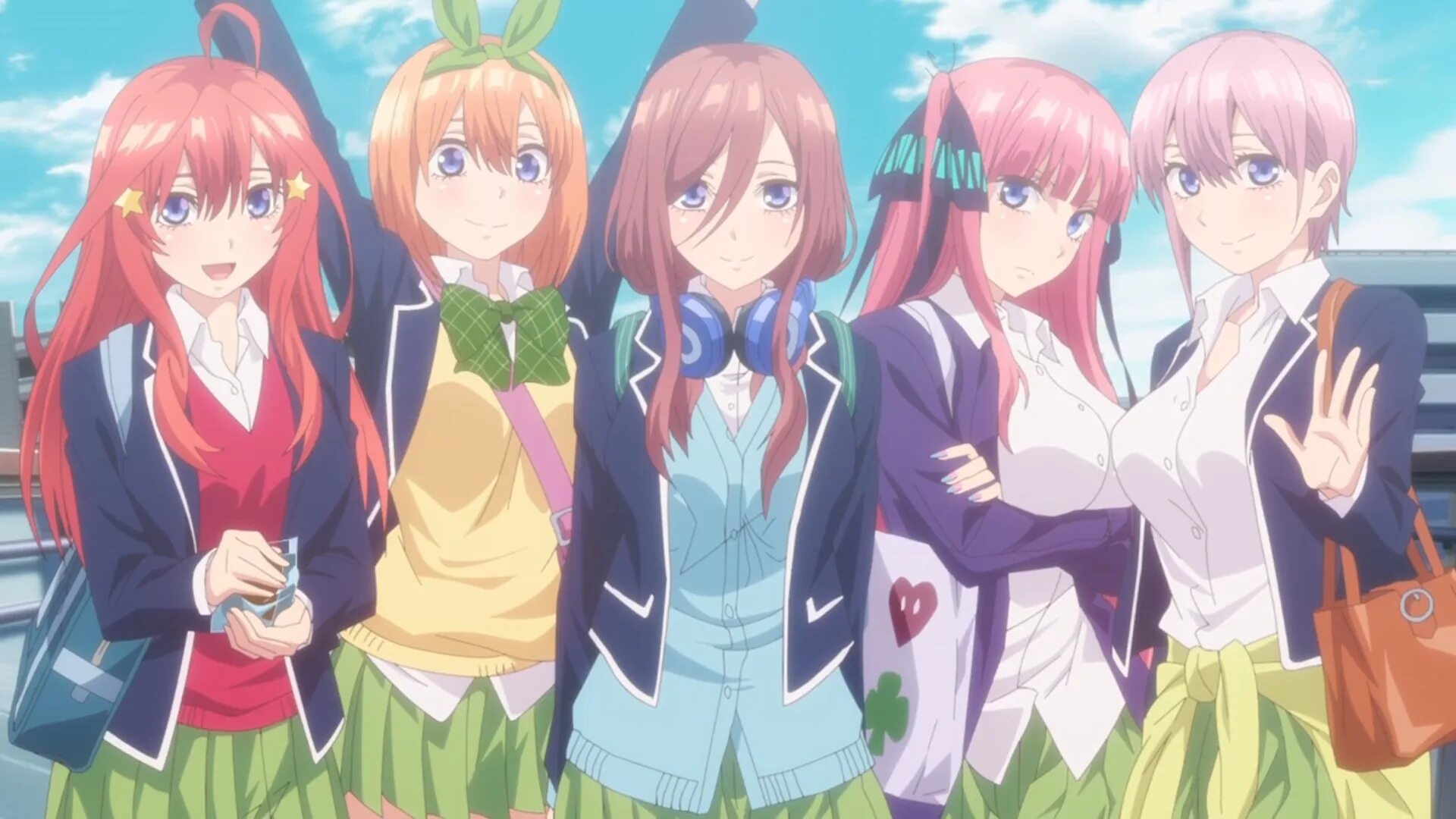 Пять невест дата выхода. Пять невест  gotoubun no hanayome. пять невест аниме 2 сезон. the quintessential quintuplets аниме.
