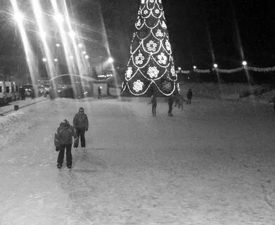 Песня снег и елки ледяные горки лыжи