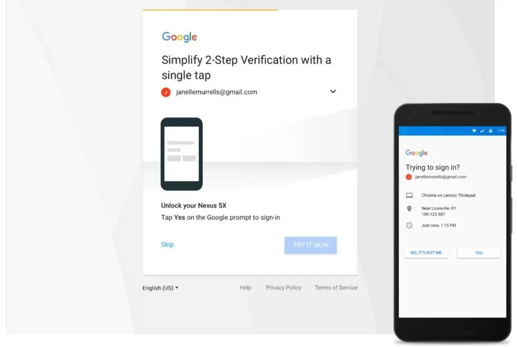 2 Step verification Google. Google prompt. Google 2fa.