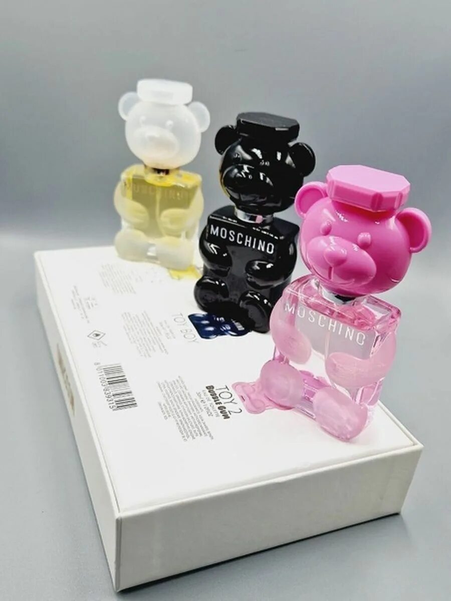 Moschino Toy 2 30 мл. Москино Toy 2 набор. Москино подарочный набор той 2. Moschino Toy 2, boy, Bubble Gum 3 по 30 ml.