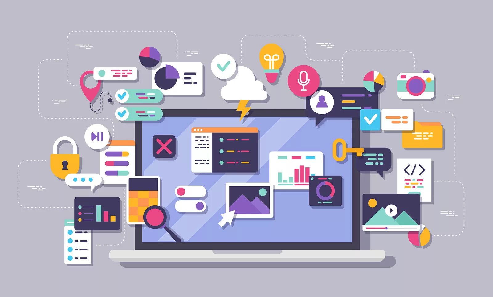 Developer interface. Web development with jquery. Developer interface. Креативный маркетолог. Ui developer.