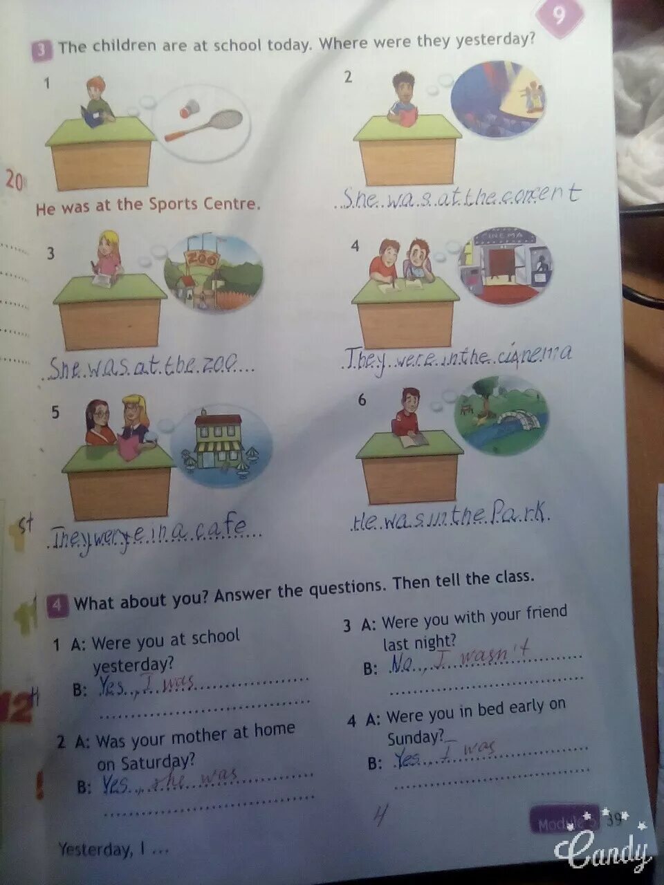 Answer the questions what do the children. What about you answer the questions then tell the class 4 класс. Английский язык 4 класс i was at School yesterday. The children are at School today where were they yesterday перевод. They are at School yesterday ответы.