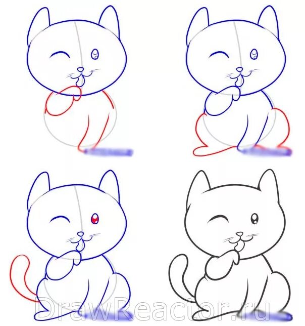 Котенок рисунок. Лёгкие рисунки. Рисунки котиков. Срисовать рисунки. Картинки которые можно срисовать легко