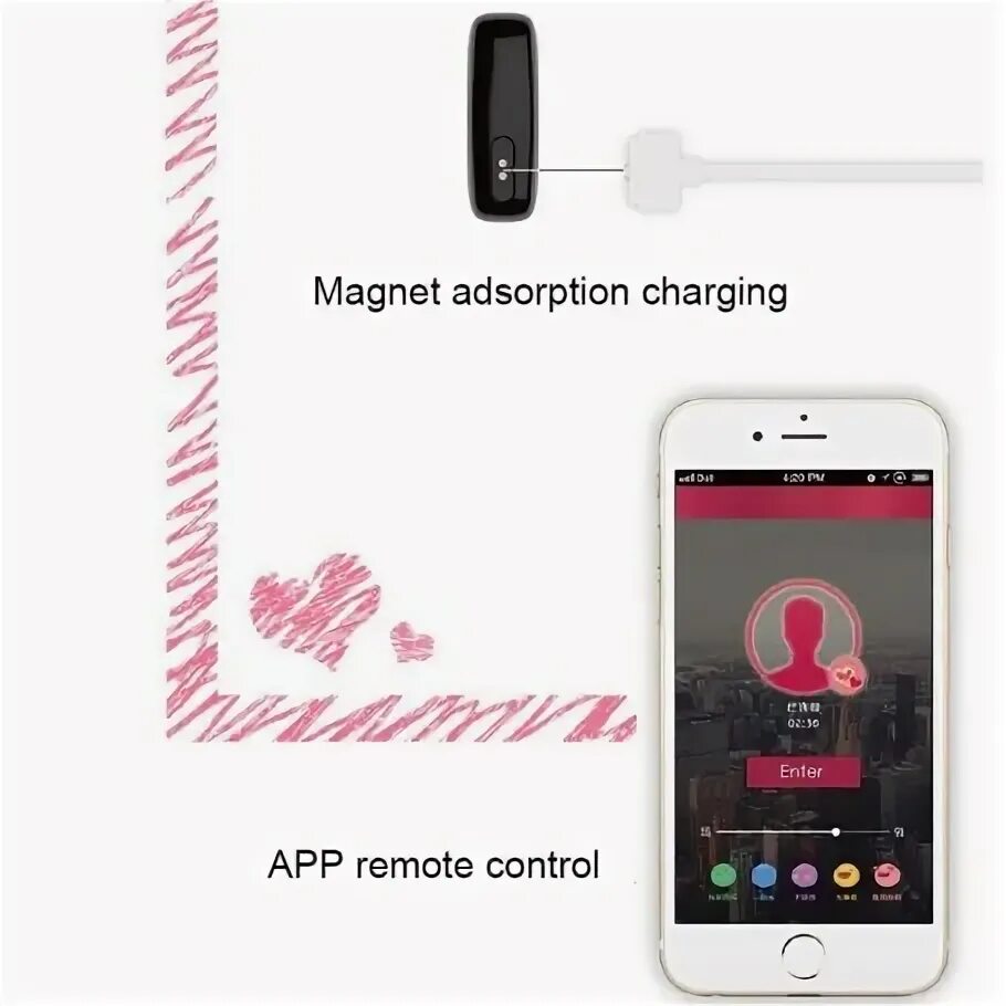 Control vibrator. На дистанционном управлении для клитора.