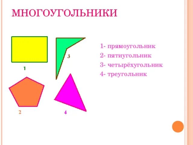 Пятиугольник из треугольника и прямоугольника. Пятиугольник из треугольника и прямоугольника