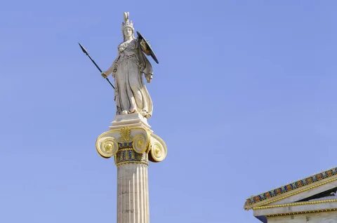 Покровительница города акрополь