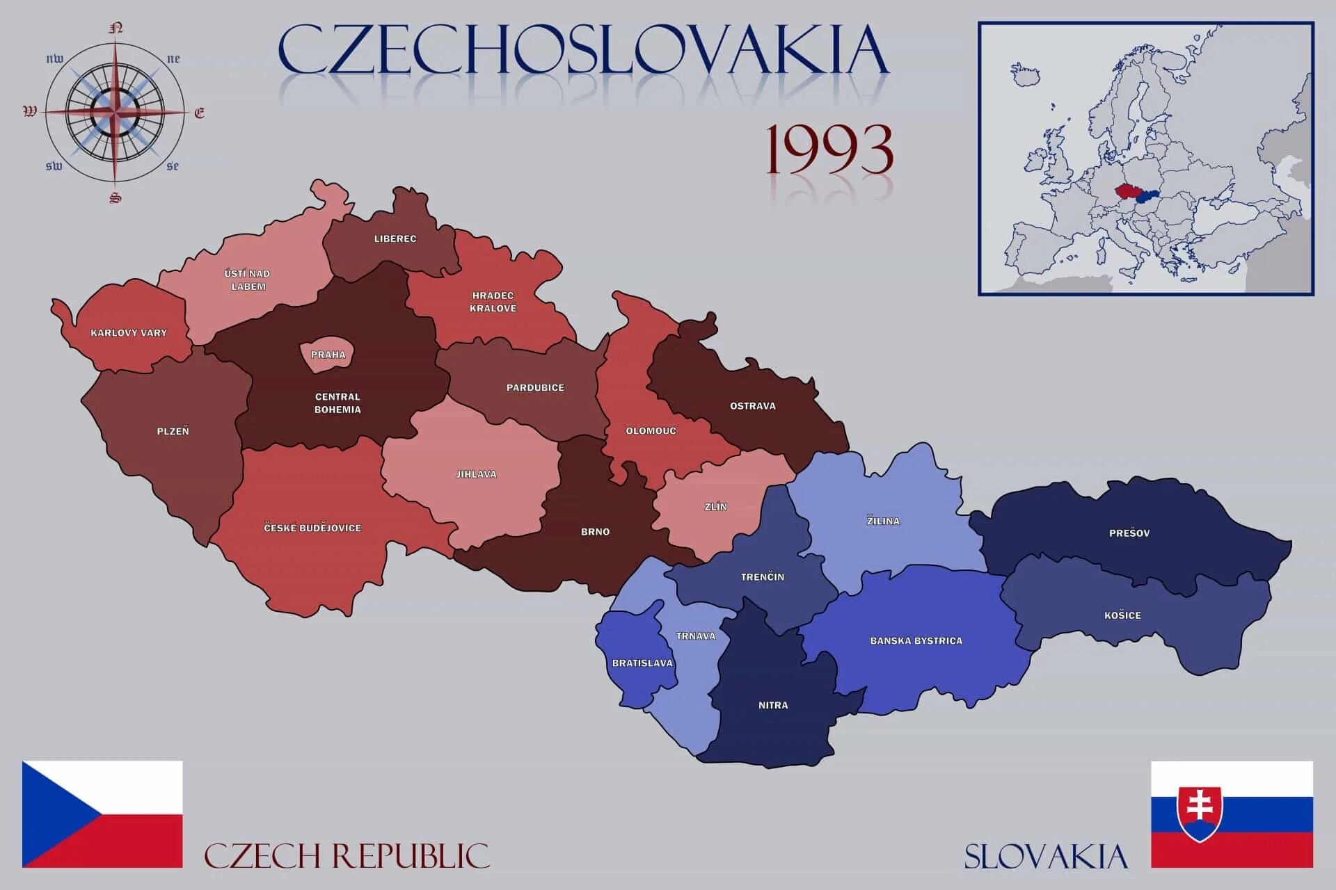 Как называется чехословакия. В 1993 году Чехословакия разделилась на Чехию и Словакию. Распад Чехословакии карта. Разделение Чехословакии на Чехию и Словакию. 1993 Г. распад Чехословакии на Чехию и Словакию.