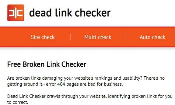 Dead link. Link-Checker.