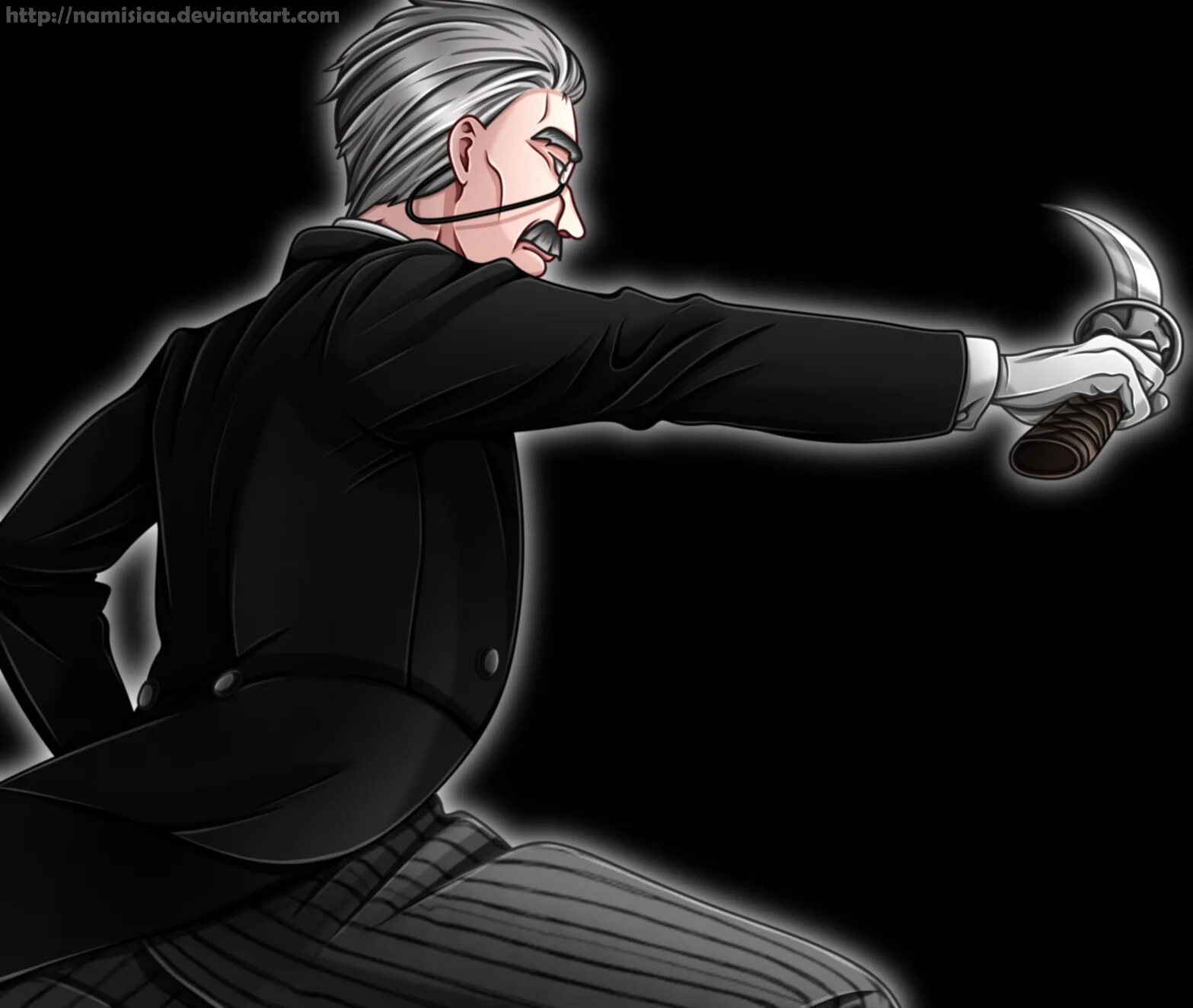 Дворецкий танака. Танака темный дворецкий арт. танака дворецкий арт. black butler танака. рисунок выжившего дворецкий.