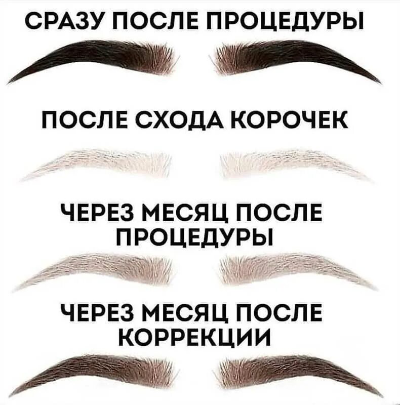 Скольки лет можно делать брови. Процесс заживления ПМ. Этапы заживления перманентного макияжа бровей. Процесс заживления перманентного макияжа бровей. Рекомендации по заживлению перманентного макияжа бровей.