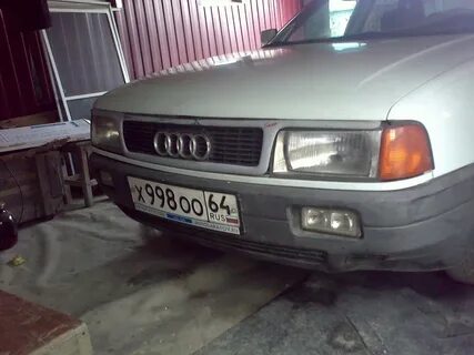 Бампер ауди 80 б3