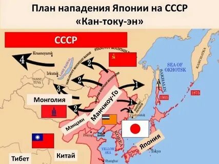 На кого напала япония