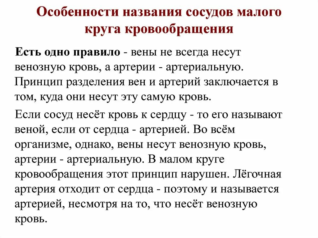 Какая кровь течет в малом кругу. Особенности кровотока в Малом круге кровообра. Особенности малого круга кровообращения. Малый круг кровообращения особенности. Особенности сосудов малого круга кровообращения.