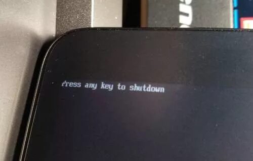 Any key. Any key