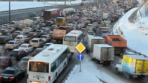 Мкад стояла