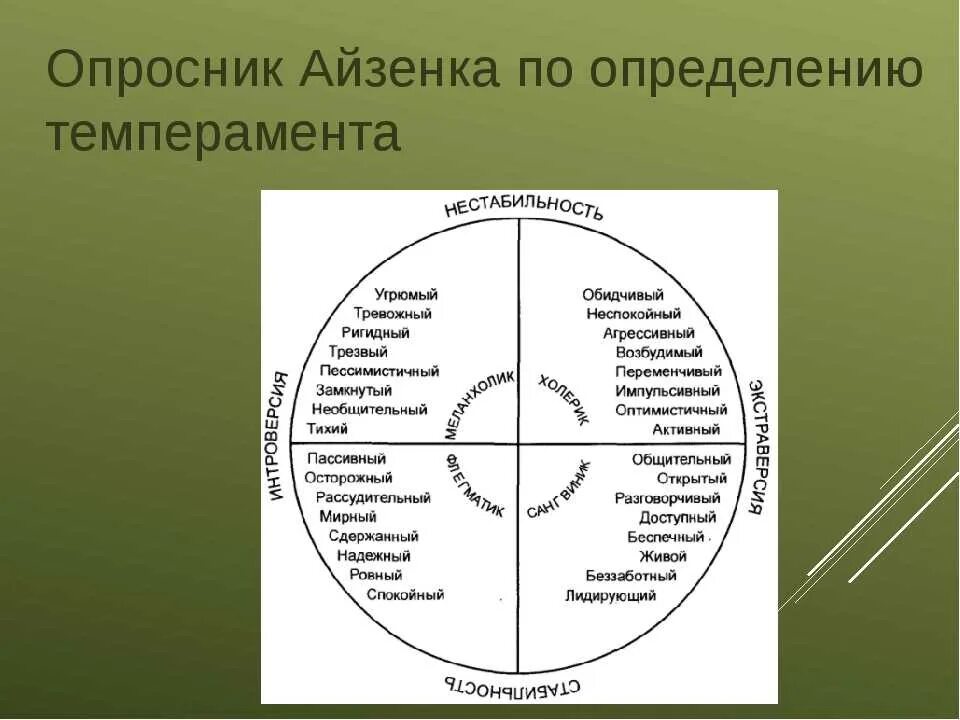 Методика Ганса Айзенка. Личностный опросник Айзенка. Опросник Айзенка холерик. Круг личности Айзенка. Методика тип темперамента айзенка