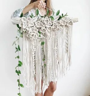Цветы макраме своими руками