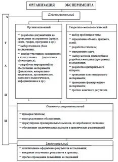 План программа эксперимента
