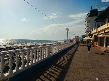 Лазаревское реальное время море набережная