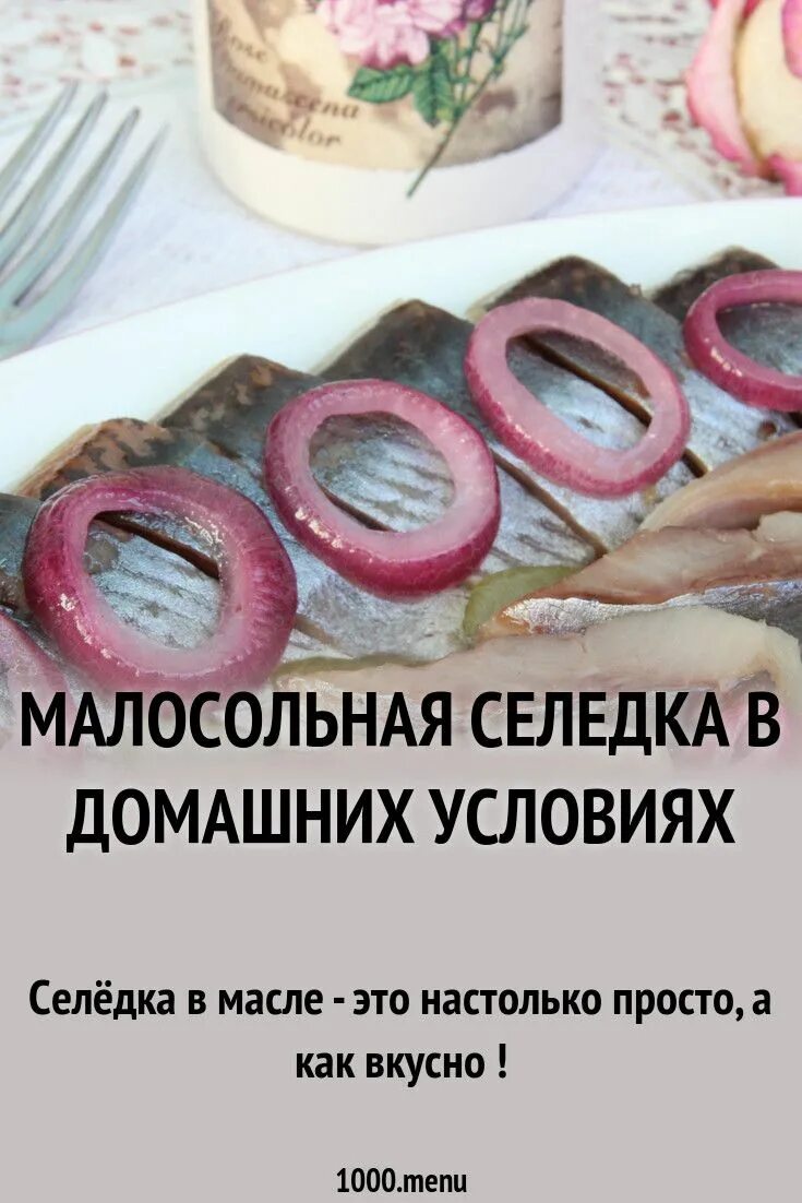 Как приготовить малосольную селедку. Как приготовить малосольную селедку