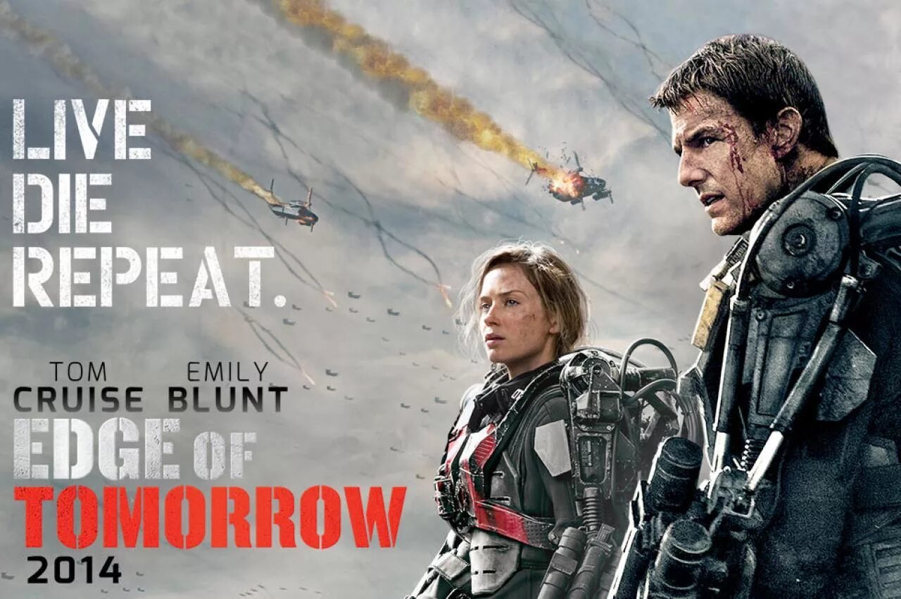 Грань будущего Edge of tomorrow 2014 Постер.