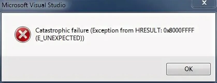 Failure build failed with an exception