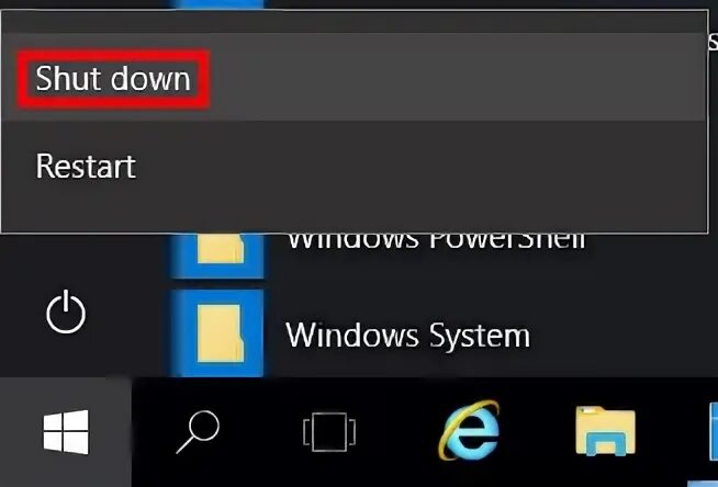 Server shutdown