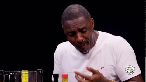 Idris Elba Eating Extremely Hot Wings- meme - YouTube.