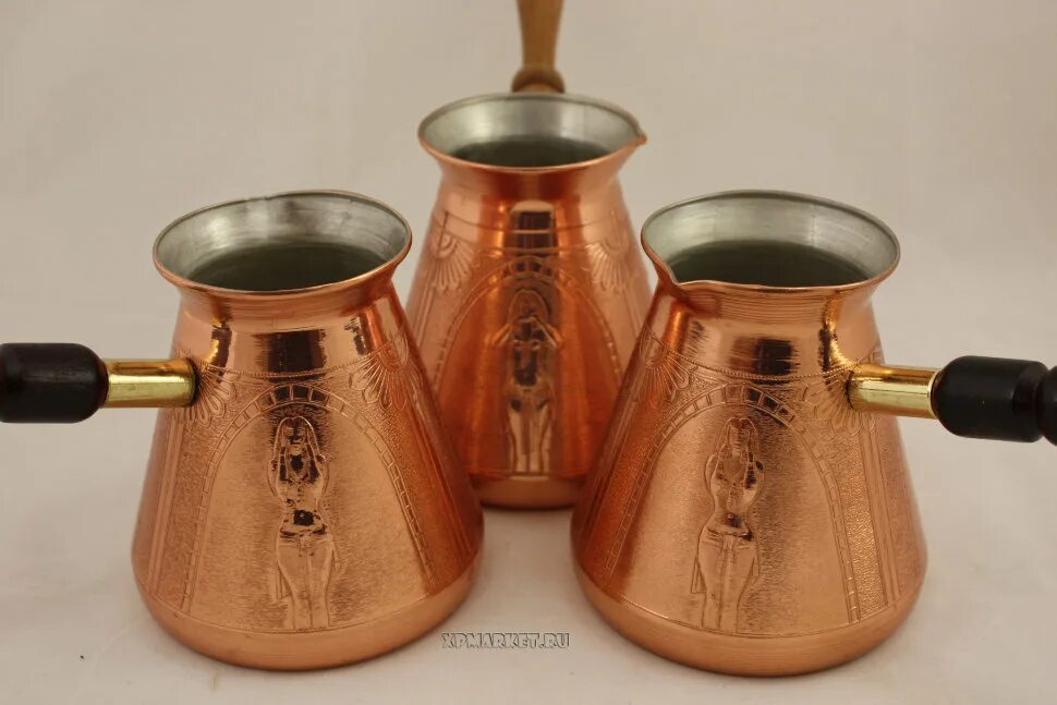 турка для кофе медная «гранат», 0,4 л 3919943. медная турка ручной работы купить. турка добрыня, 600 мл. джезва из меди для кофе. гейзерная турка.