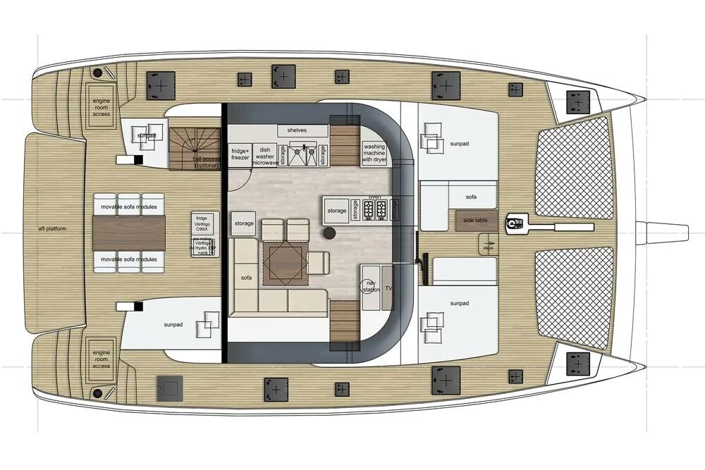 Plan 50. Санриф 50 катамаран. Катамаран 50 футов парусный. Catana 50 Catamaran планировка. Lagoon 50 Catamaran план.