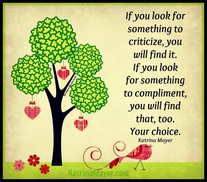 Are always criticizing
