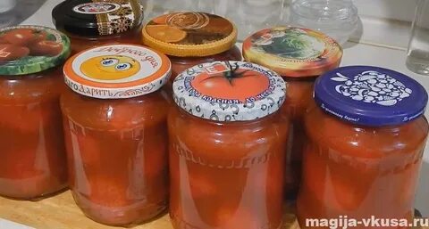 Заготовки в собственном соку
