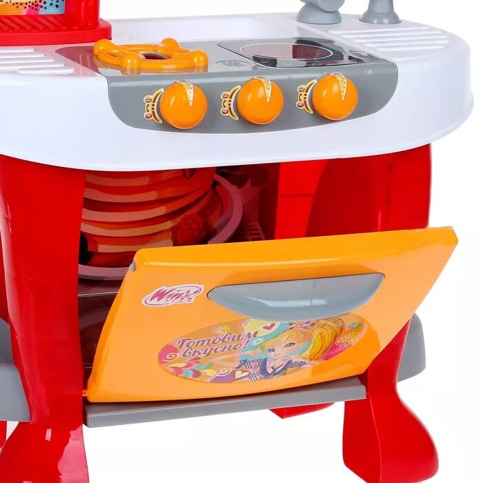 Кухня свет звук. Детская кухня Винкс. Кухня детская оранжевая. Наборы Винкс кухня. Игровой набор Солнечная кухня.