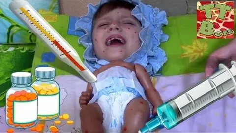 Где маленьким детям делают укол видео