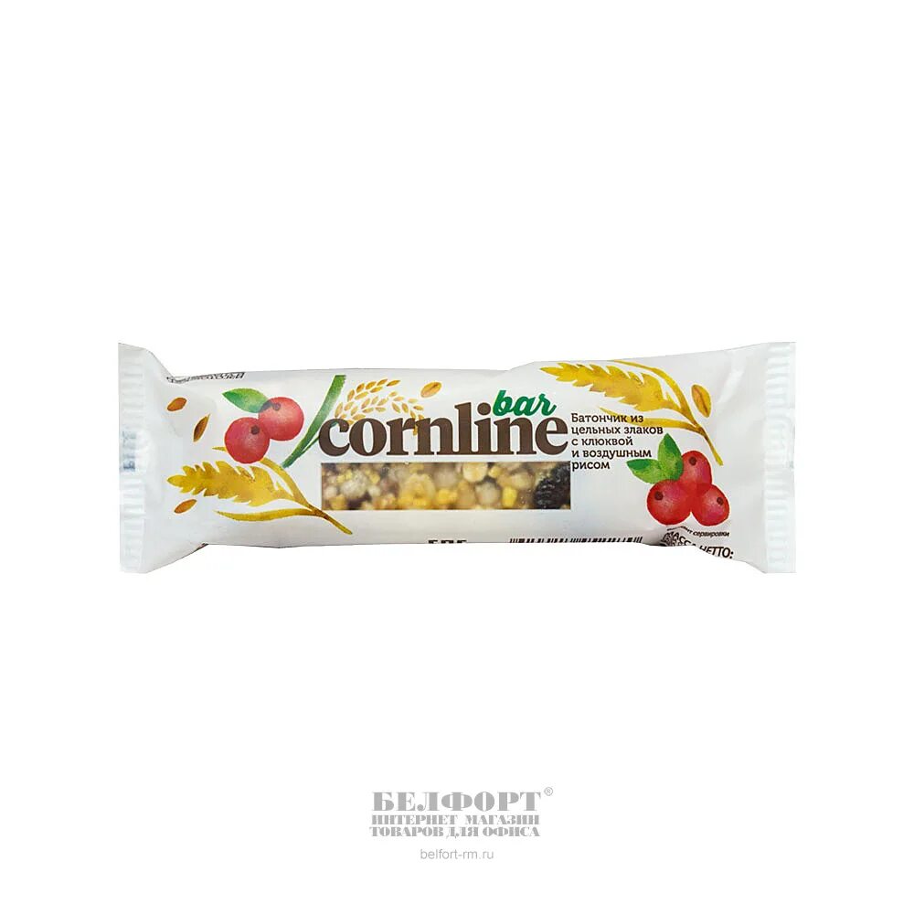Cornline клюква. Cornline клюква. Cornline клюква. Cornline батончик клюква. Корнлайн батончик 30г клюква.