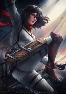 Просмотрите и скачайте это изображение Mikasa Ackerman размером 848×1200 с ...