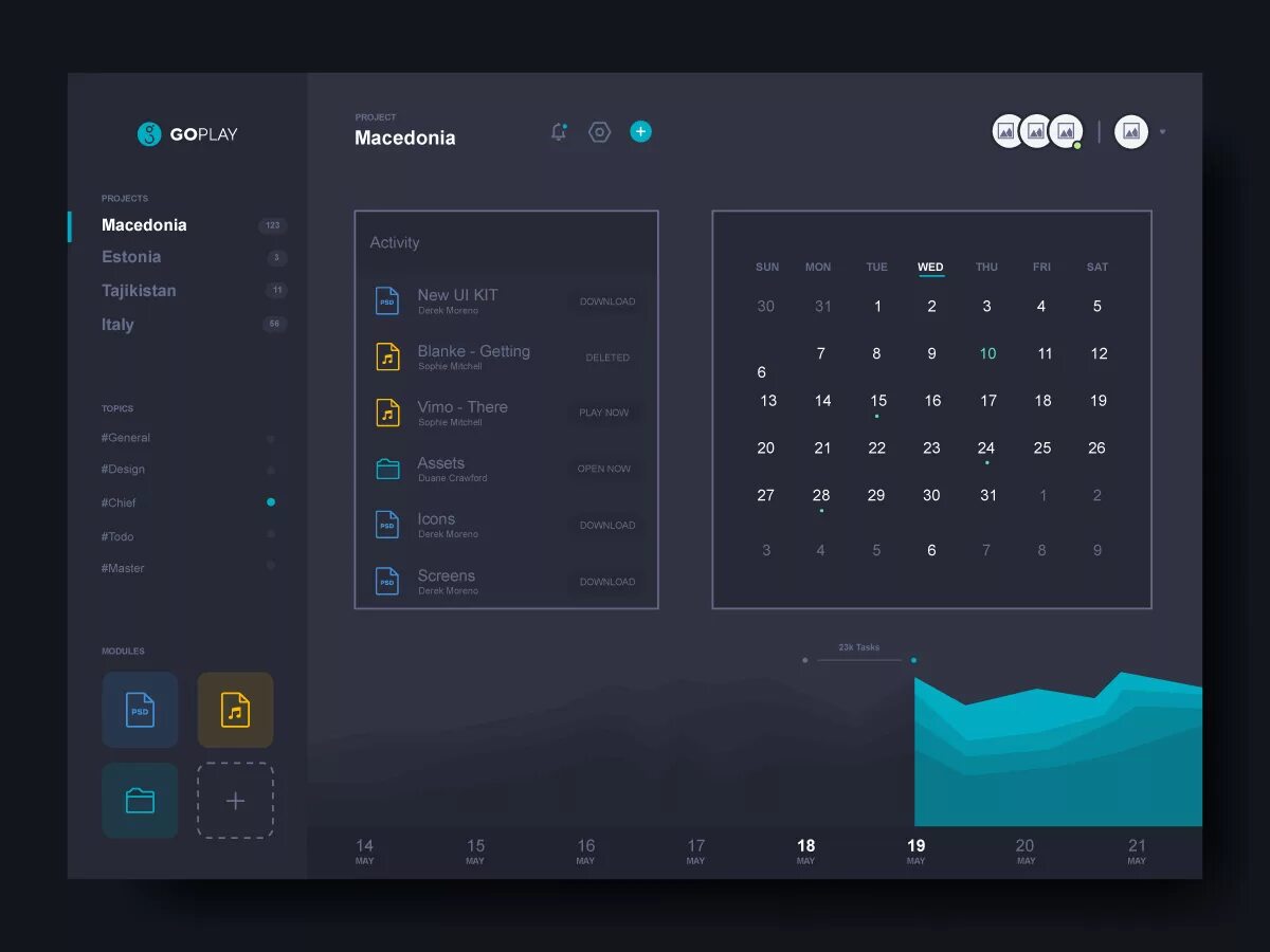 Desktop interface. Интерфейс Modern UI. Современный user interface Design. Темный UI. Dark UI Design.