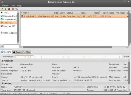 Linux transmission