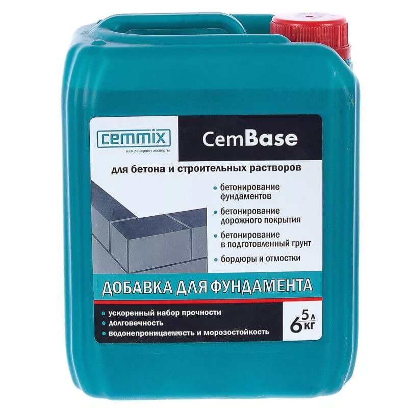 Добавка цементная. Добавка пластификатор Cemmix cembase 5 л. Добавка пластификатор Cemmix CEMPLAST 5 Л. Добавка для фундамента cembase, 1л. Добавка в раствор Cemmix.