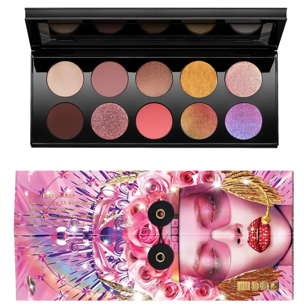 Mcgrath labs. Pat mcgrath mothership ix: huetopian dream. pat mcgrath heutopian dream. huetopian dream swatches. пэт макграт mothership 9.
