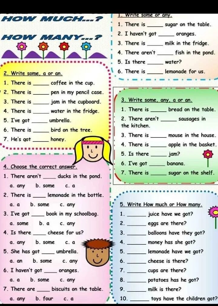 Some any worksheet for kids. Much many some any в английском языке. Some any задания английский. How much how many some any упражнения. Some any much many упражнения.