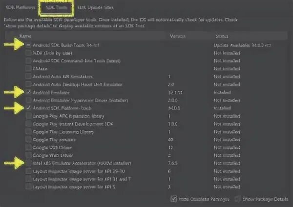 Sdk install