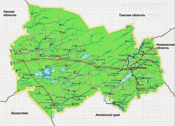 Каналы новосибирской области. Физическая карта НСО Новосибирской области. Карта Новосибирской области с населенными пунктами подробная. Новосибирская область карта подробная населенных пунктов. Новосибирск на карте Новосибирской области.