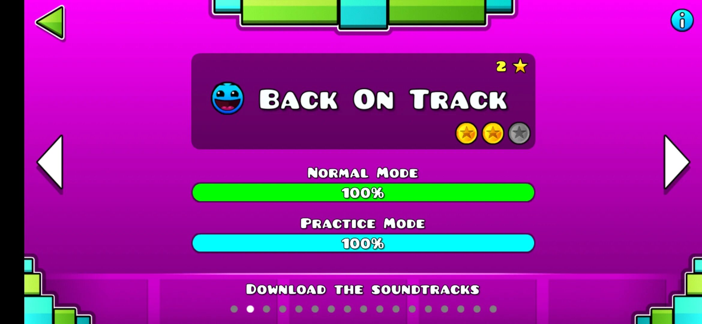 Back level. Geometry Dash левел 1. Уровни Geometry Dash 2.2. Второй уровень в геометрия Даш. Уровень Geometry Dash Nock em.