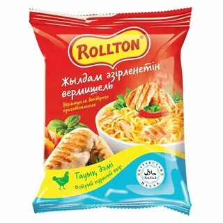 Роллтон лапша острая