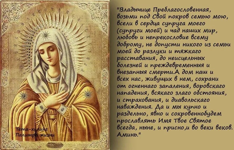 Пресвятая владычица дева богородица