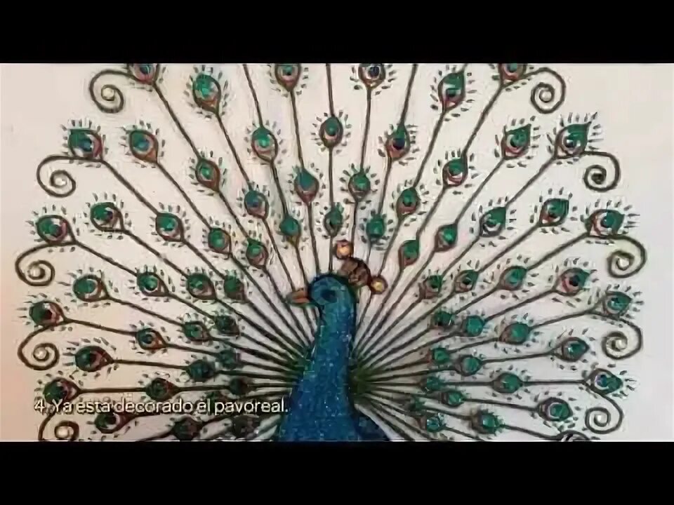 Как делают павлины